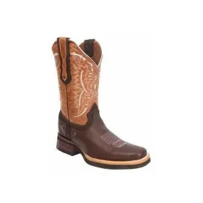 SG512 Rodeo Boot Brown Rubber Sole