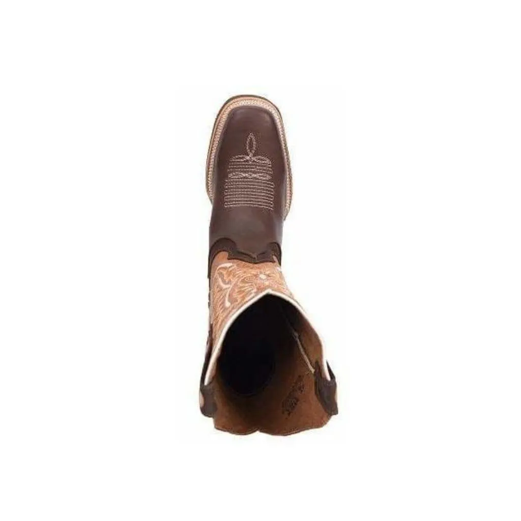 SG512 Rodeo Boot Brown Rubber Sole