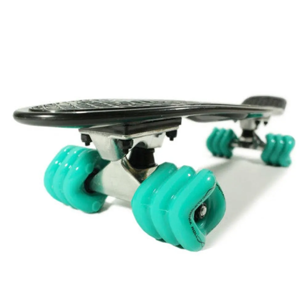 Shark Wheel Polyboard Black 22" Complete Skateboard