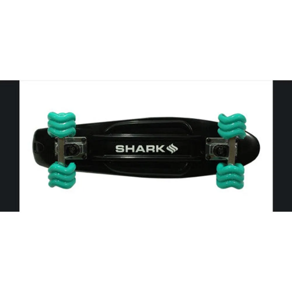 Shark Wheel Polyboard Black 22" Complete Skateboard