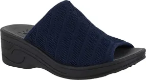 SoLite by Easy Street Women’s Airy Slide Platform Sandals   Size 5.5M