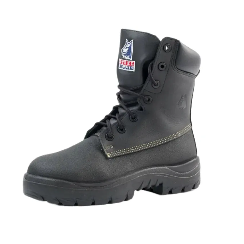 Steel Blue Black Jarrah Ladies Lace Up Steel Toe Cap Safety Boot (522713) (Pre-Order)
