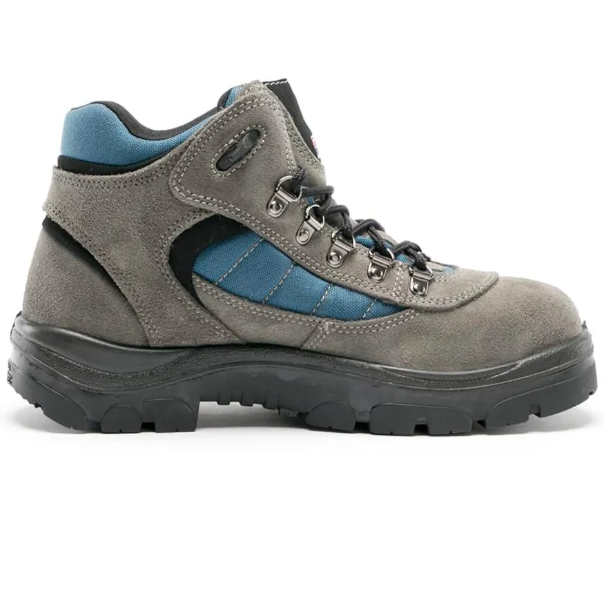 Steel Blue Charcoal Wagga Lace Up Steel Cap Safety Boot (312207)
