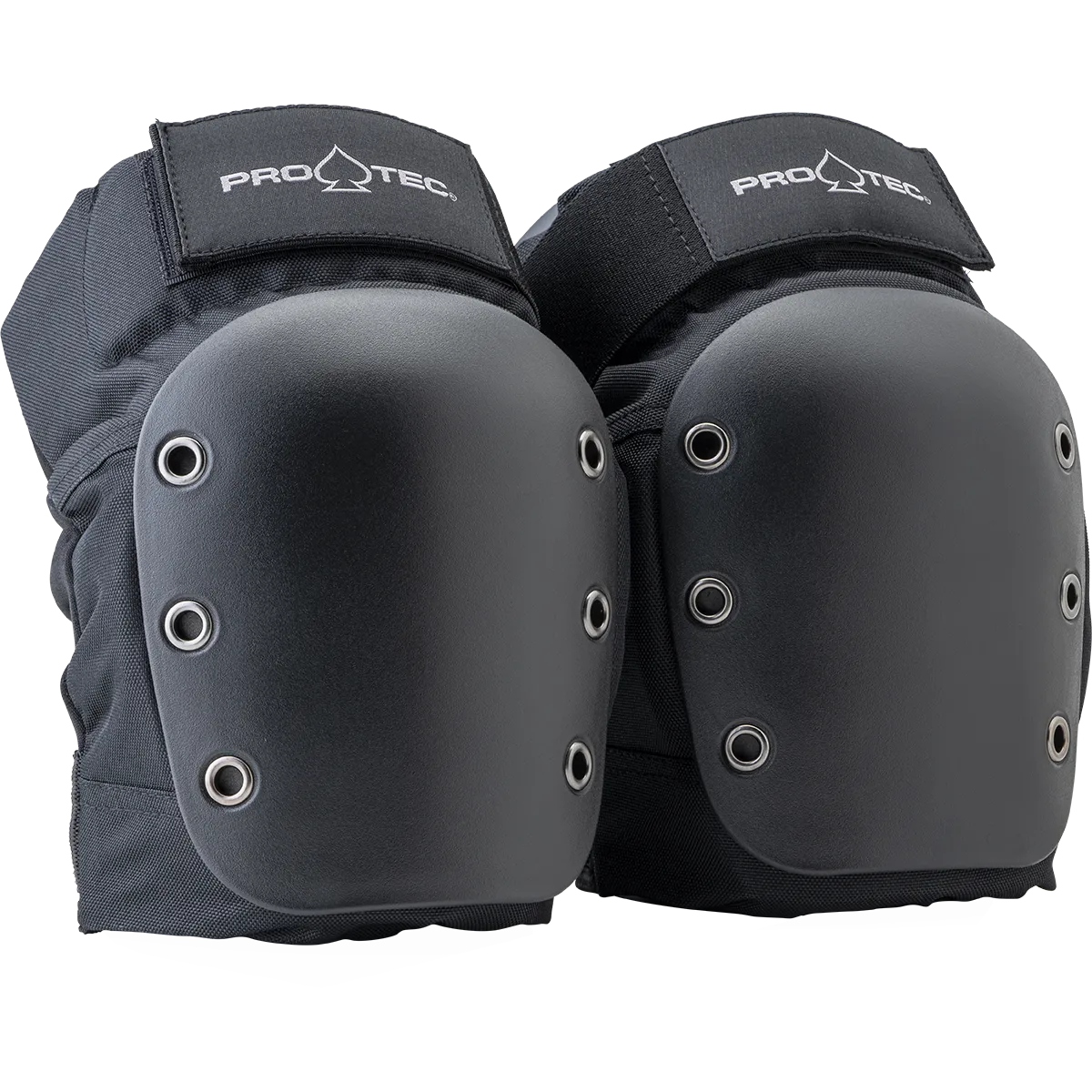 STREET KNEE PAD - OPEN BACK - BLACK