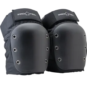 STREET KNEE PAD - OPEN BACK - BLACK