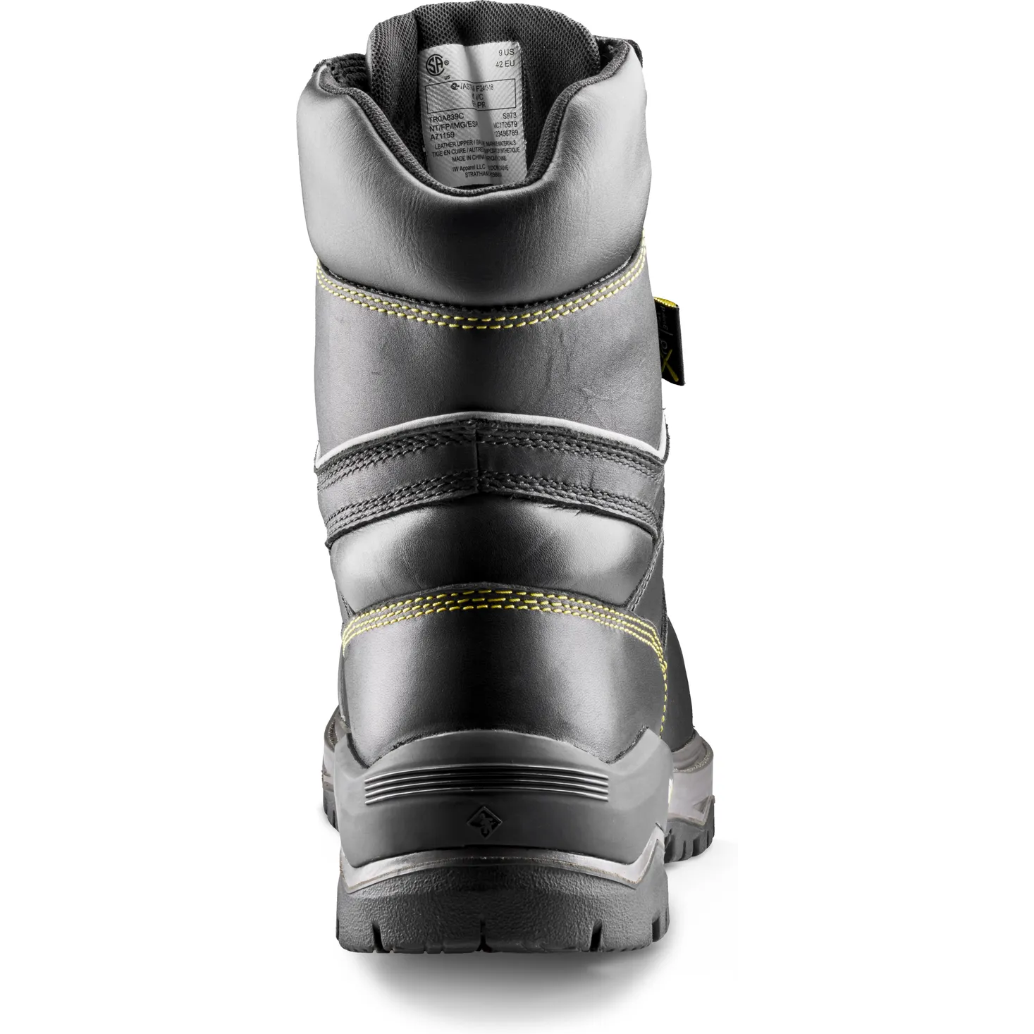 Terra Men's Gantry 8" Comp Toe WP Met Guard Safety Work Boot- Black- 839CBK