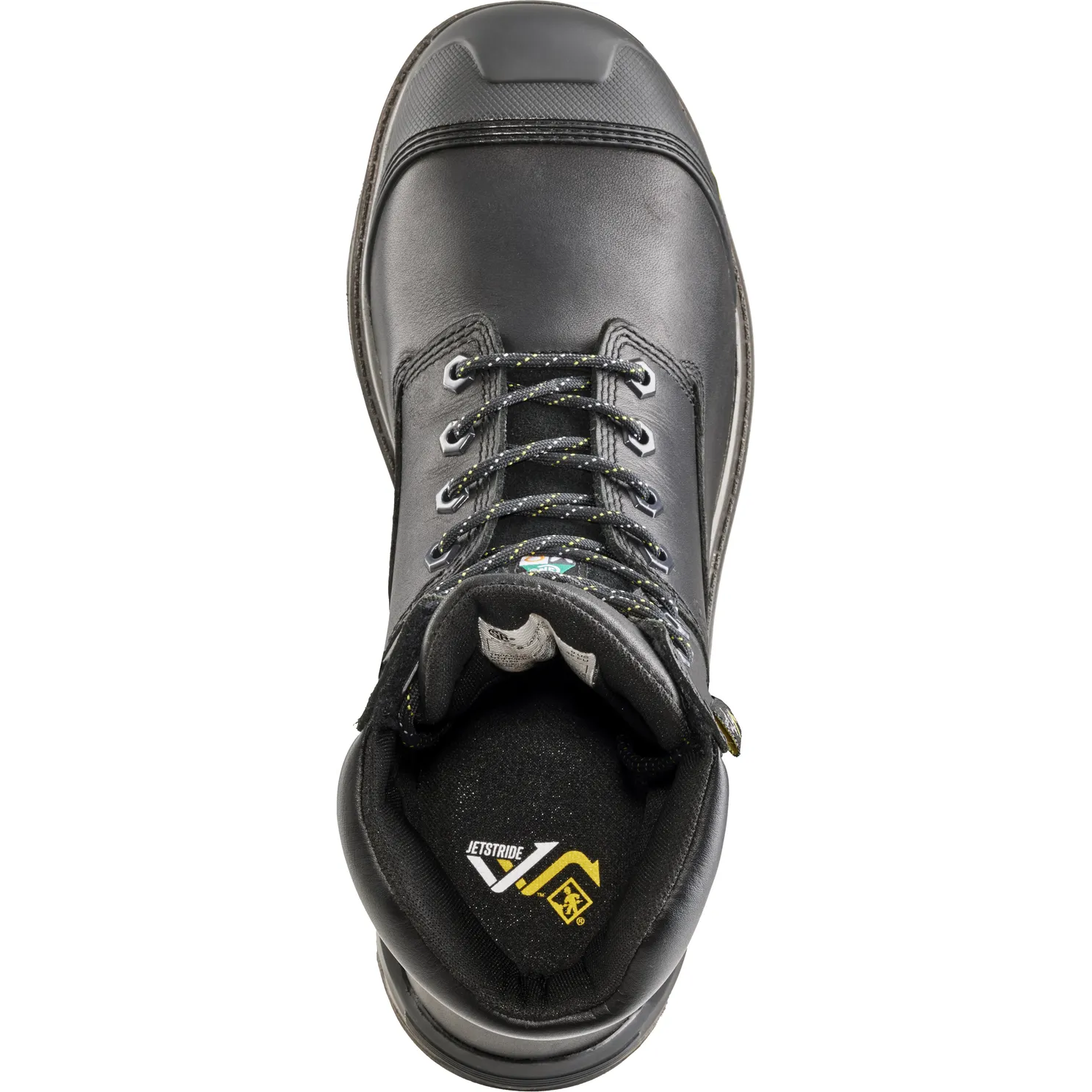 Terra Men's Gantry 8" Comp Toe WP Met Guard Safety Work Boot- Black- 839CBK