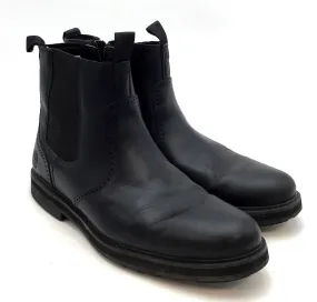 Timberland Men's Black Ankle Chelsea Boots - Size 12