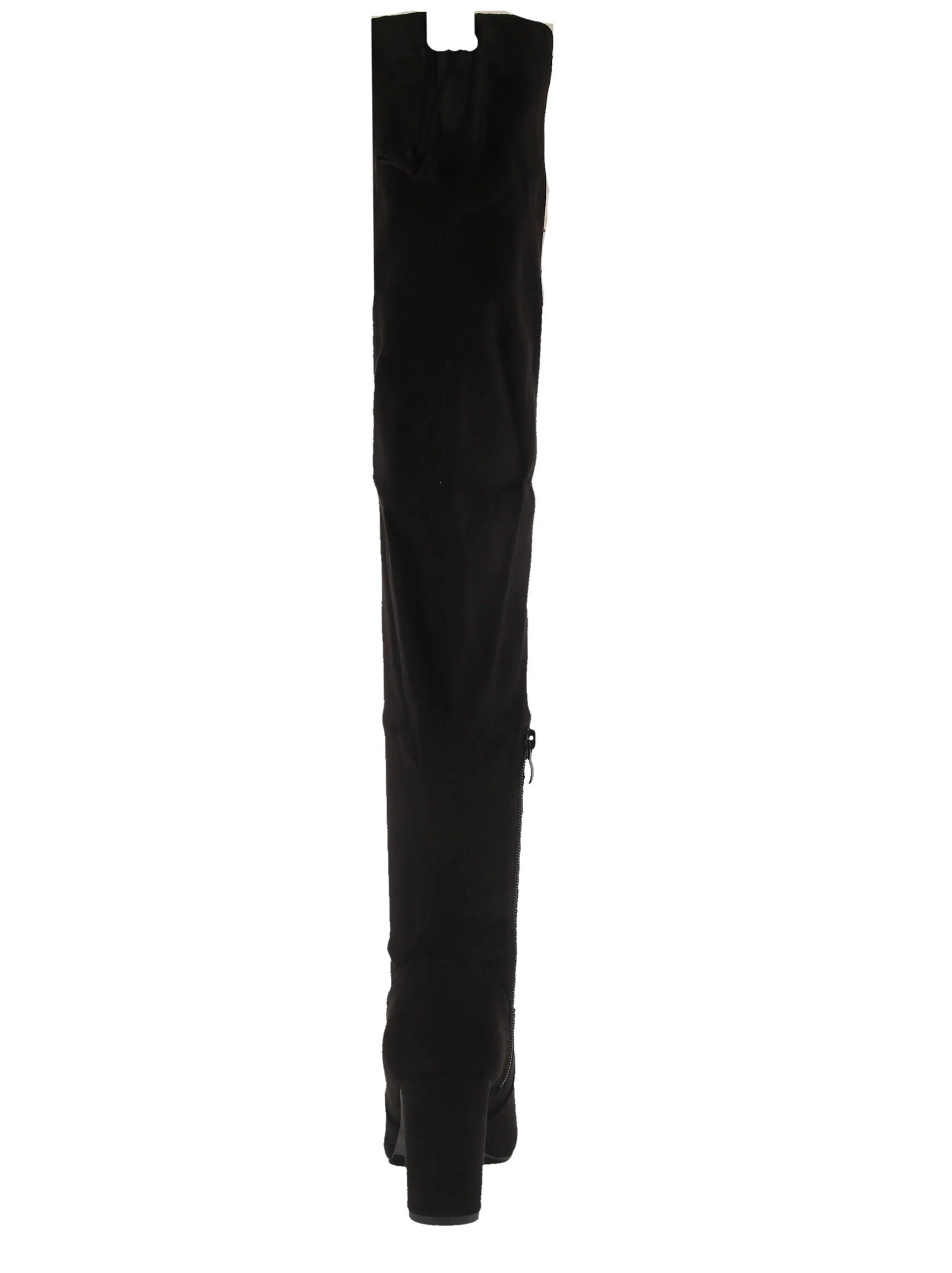 WOMAN'S SHOES BLACK SUEDE BOOTS PARIS-1