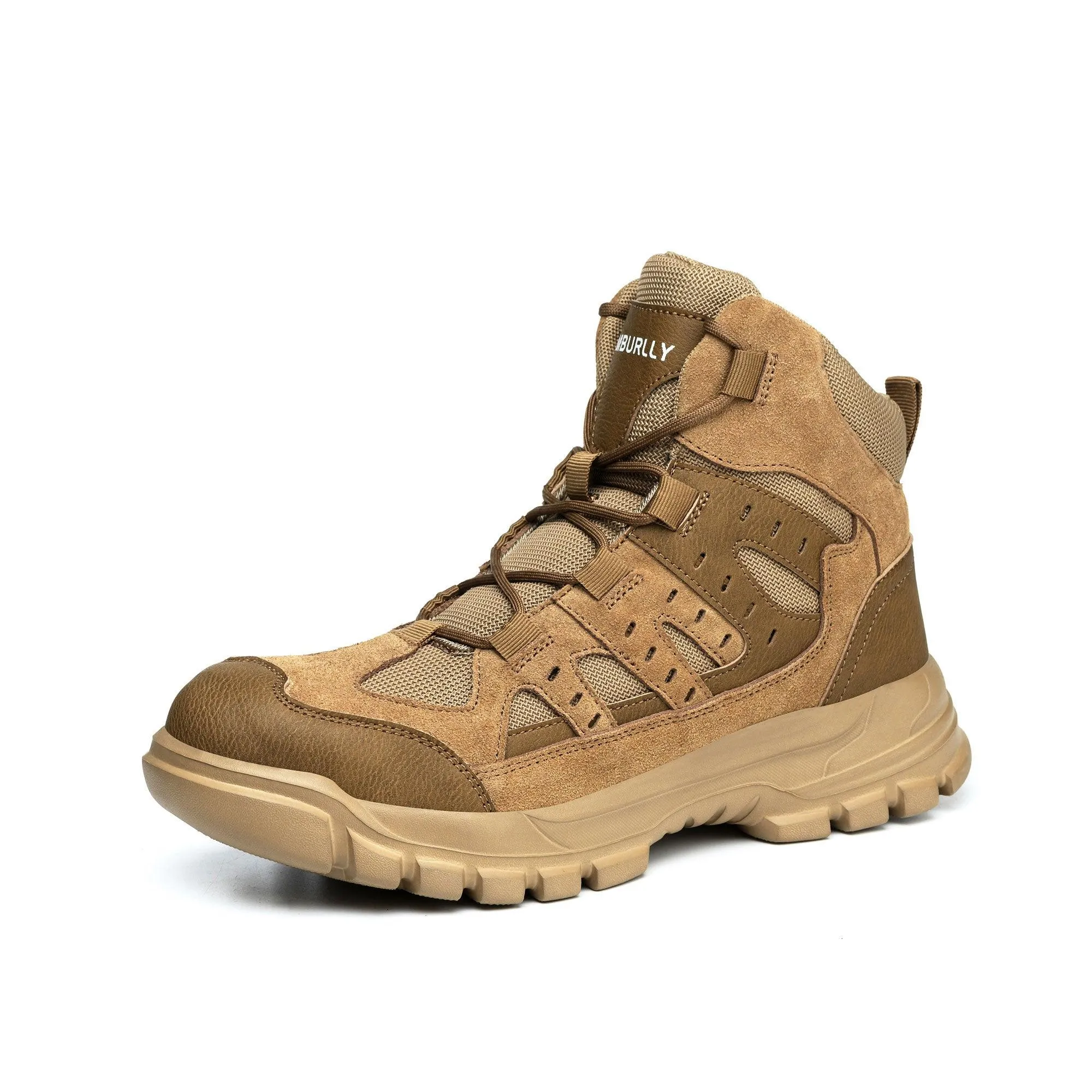 Women's Steel Toe Hiker Work Boots - Shock Absorbing | B287